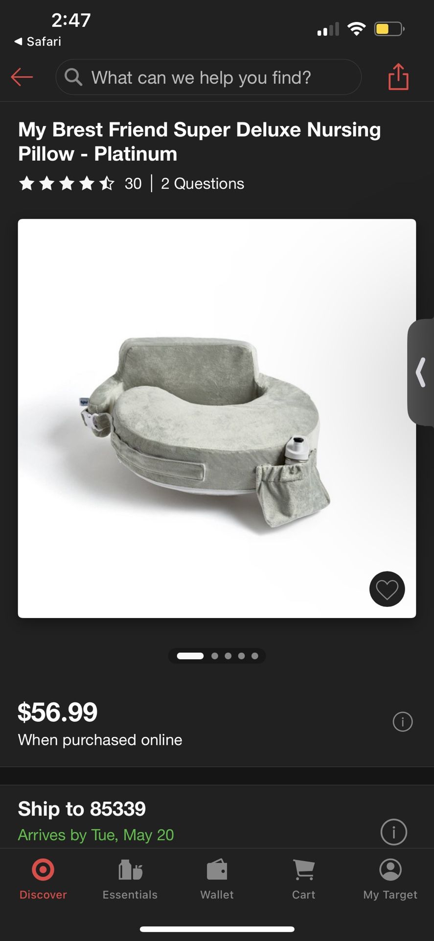 New Nursing Pillow