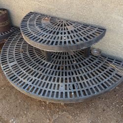 Benchmaster round - Plant display rack