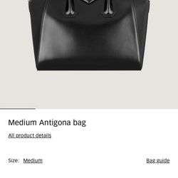 Givenchy Black Designer Handbag