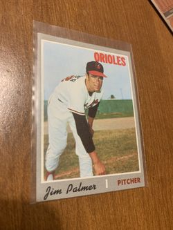 1970 Topps Jim Palmer Card