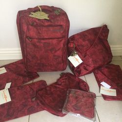 🔥BRAND NEW! Samantha Brown 7 PIECE LUGGAGE SET🔥20” ON WHEELS & EXPANDABLE🔥Only $49🔥Easy Meetup At Mother’s Market 92627