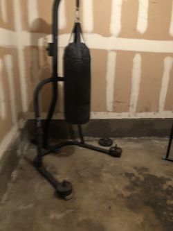 Punching Bag And Stand