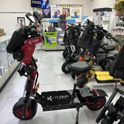 K Cloud K14 Electric Scooter 80MPH! Finance For $50 Down Payment!!
