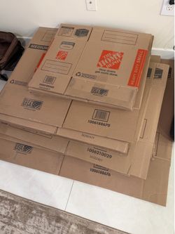 Home Depot Moving boxes