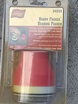 Bearing grease packer