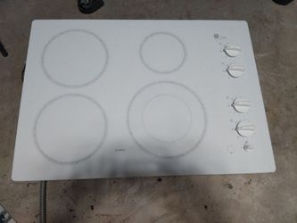 General electric flat stove 30x21
