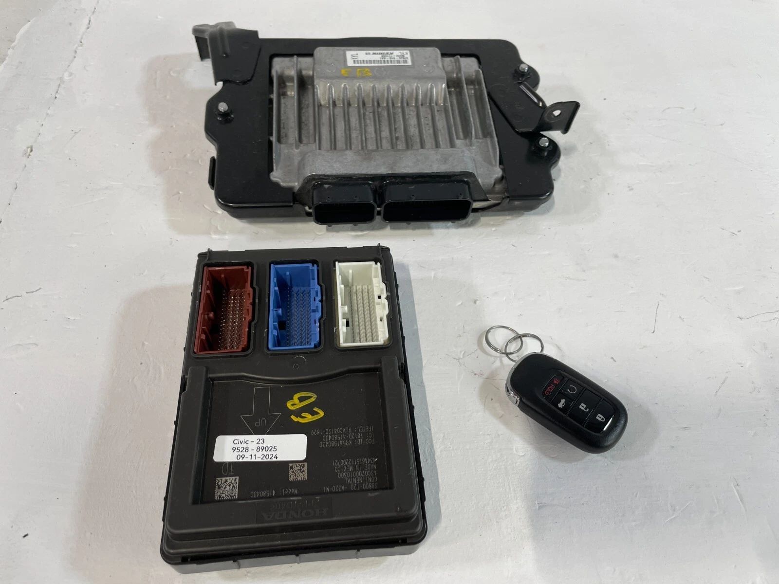 2022-2024 CIVIC SPORT ENGINE & BODY CONTROL MODULE ECM BCM W/ KEY FOB 2.0L