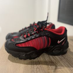 Nike Air Max Tailwind IV (GS) BQ9810-600 Red Black Size 4Y