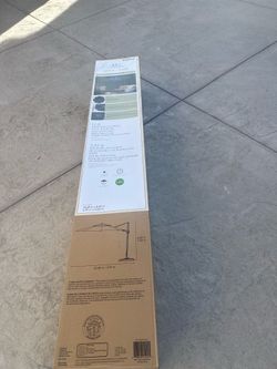 Allen and Roth offset umbrella
