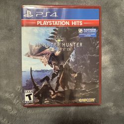 Monster Hunter World PS4 New 