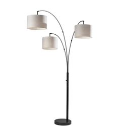 Adjustable 3 Arm Arc Floor Lamp