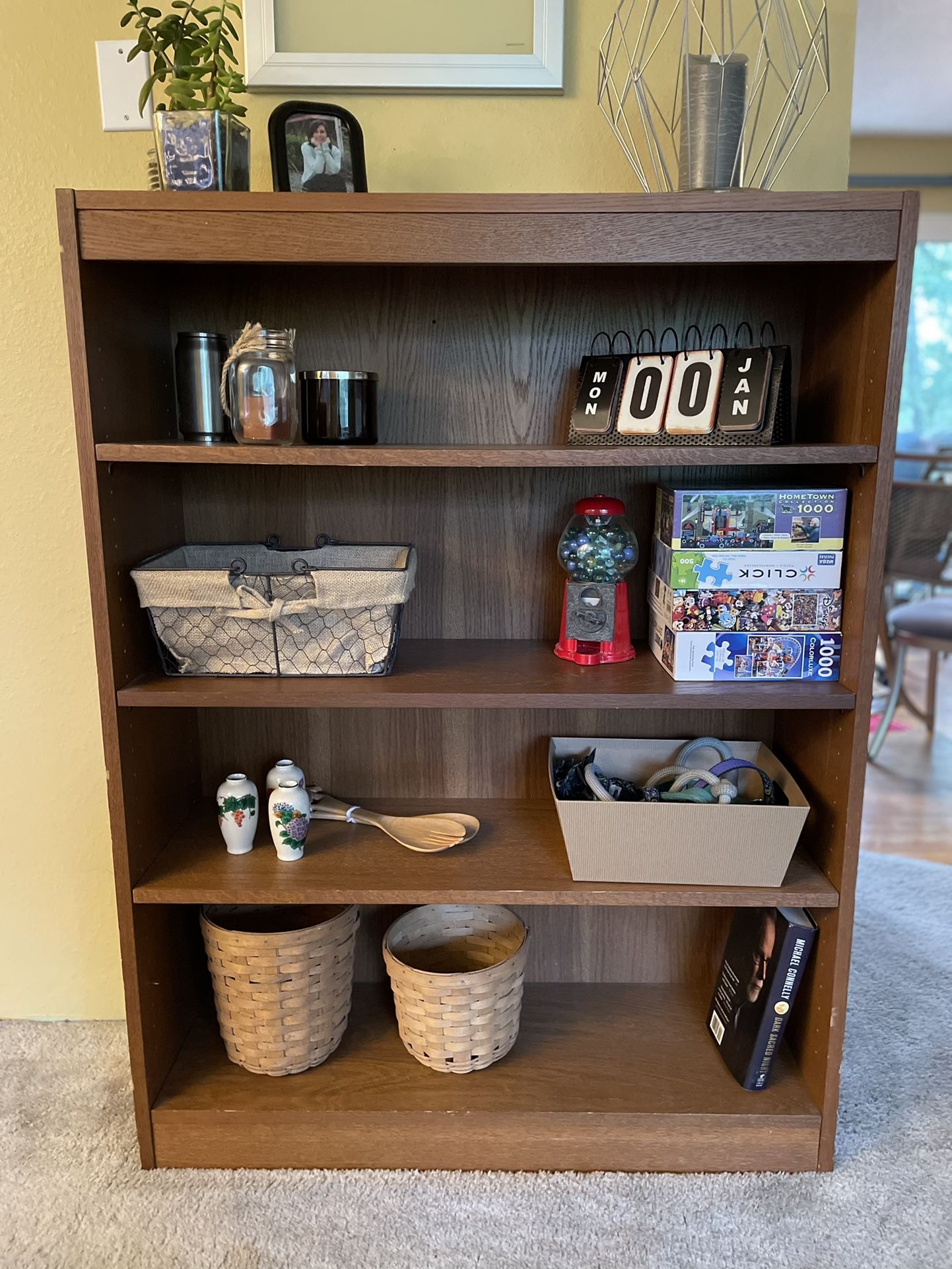 Solid Wood Bookshelf