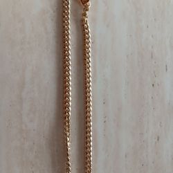 18" Cuban 14k Necklace 