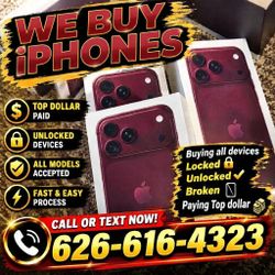 We buy cash iPhone buyer
