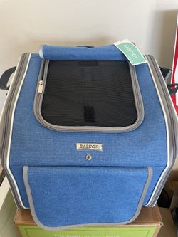 Small Dog Or Cat Bike Carrier Or Backpack 