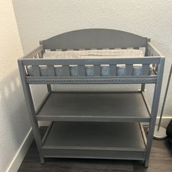 Wooden Changing Table 