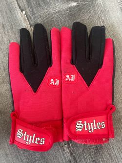Wwe aj styles gloves