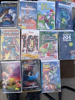 Classic Disney Pixar Marvel VHS
