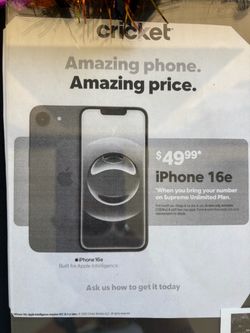 iPhone 16e