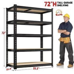 72" Inch Metal Shelf 