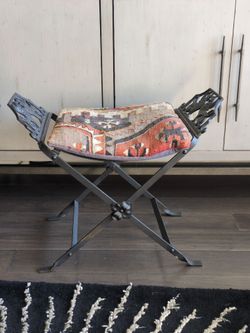 Rod Iron Stool