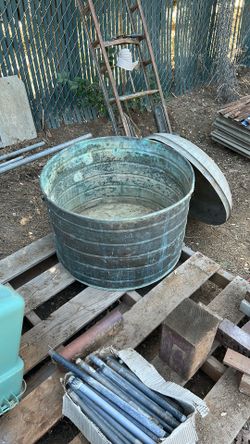 Antique Washing Machine Tub