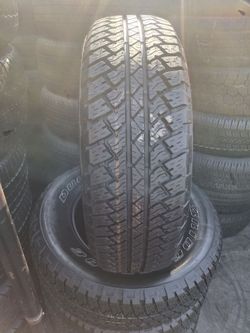 P255/70R18 dweler bridgestone