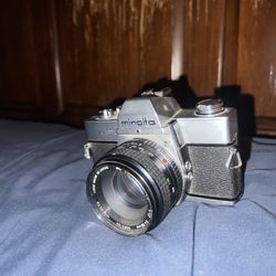 Minolta srt 101/Vivitar 300mm lens