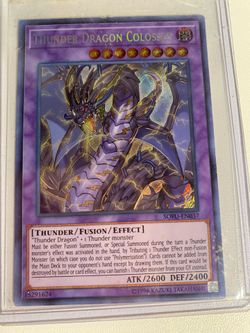 Yu-Gi-Oh! Card MP19-EN183 Thunder Dragon Colossus
