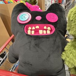 Fuggler Funny Ugly Monster Big Fugg Indecisive Monster 17" RARE.