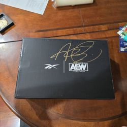 Signed Swerve Strickland Reebok Answer 3 Shoes