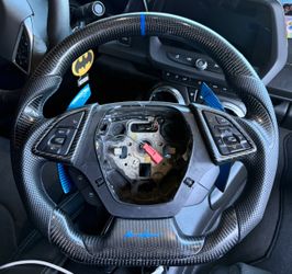 Manual carbon fiber steering wheel