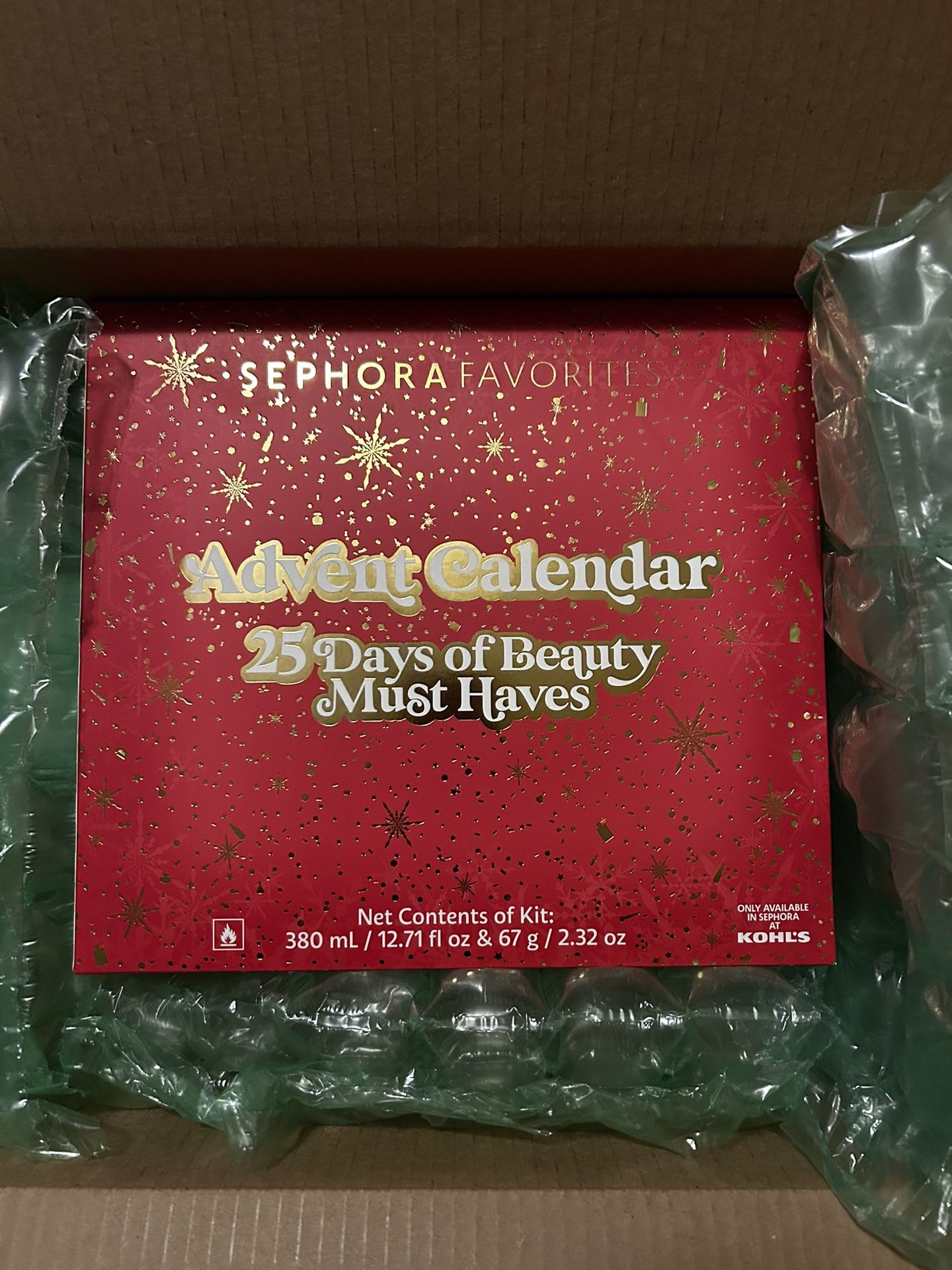 Sephoras Favorites Advent Calendar 25 Days Of Beauty Holiday 2025