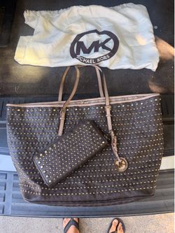 Michael Kora purse wallet and dust bag