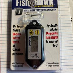 Fish Hawk TD Digital Water Temperature And Depth