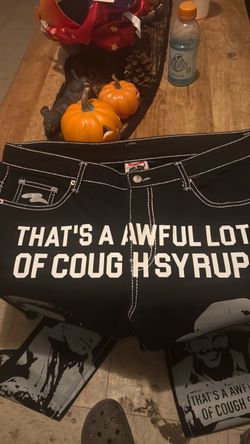 Awful lot of cough syrup
