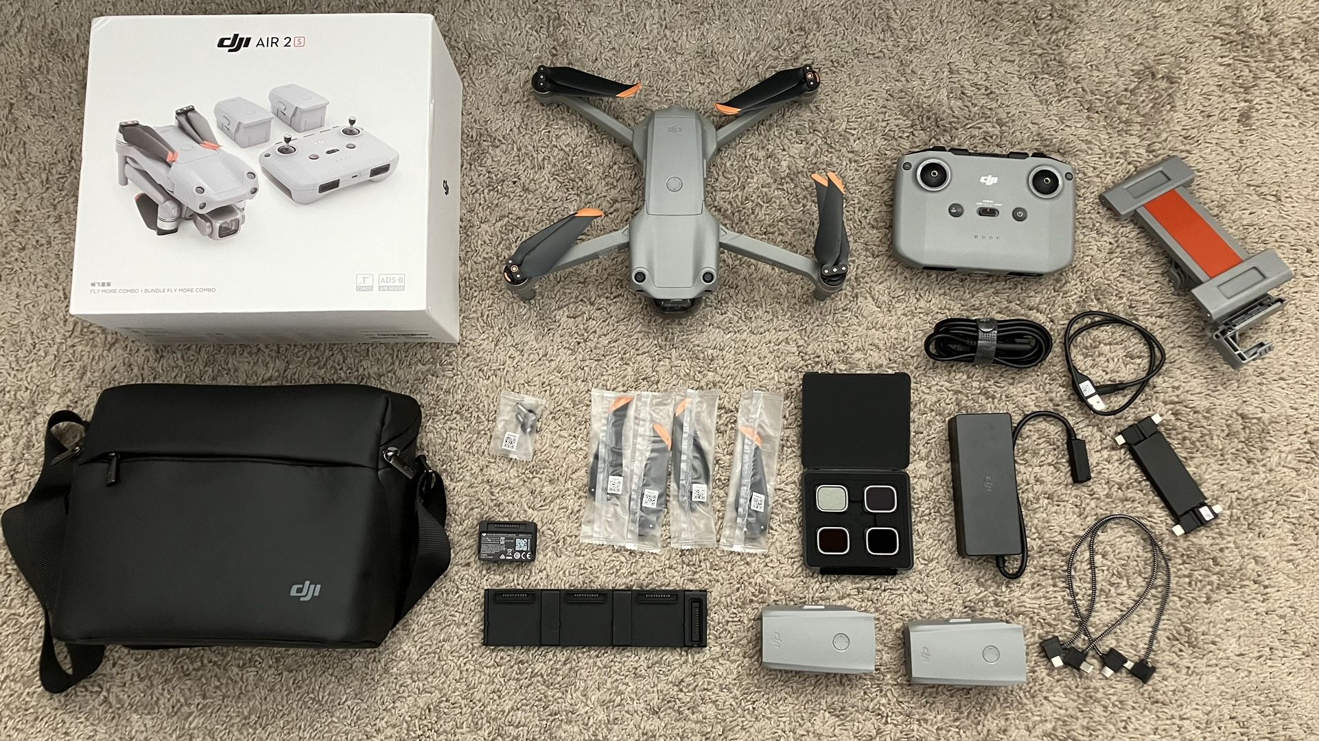 DJI Air 2S Fly More Combo Mint Used