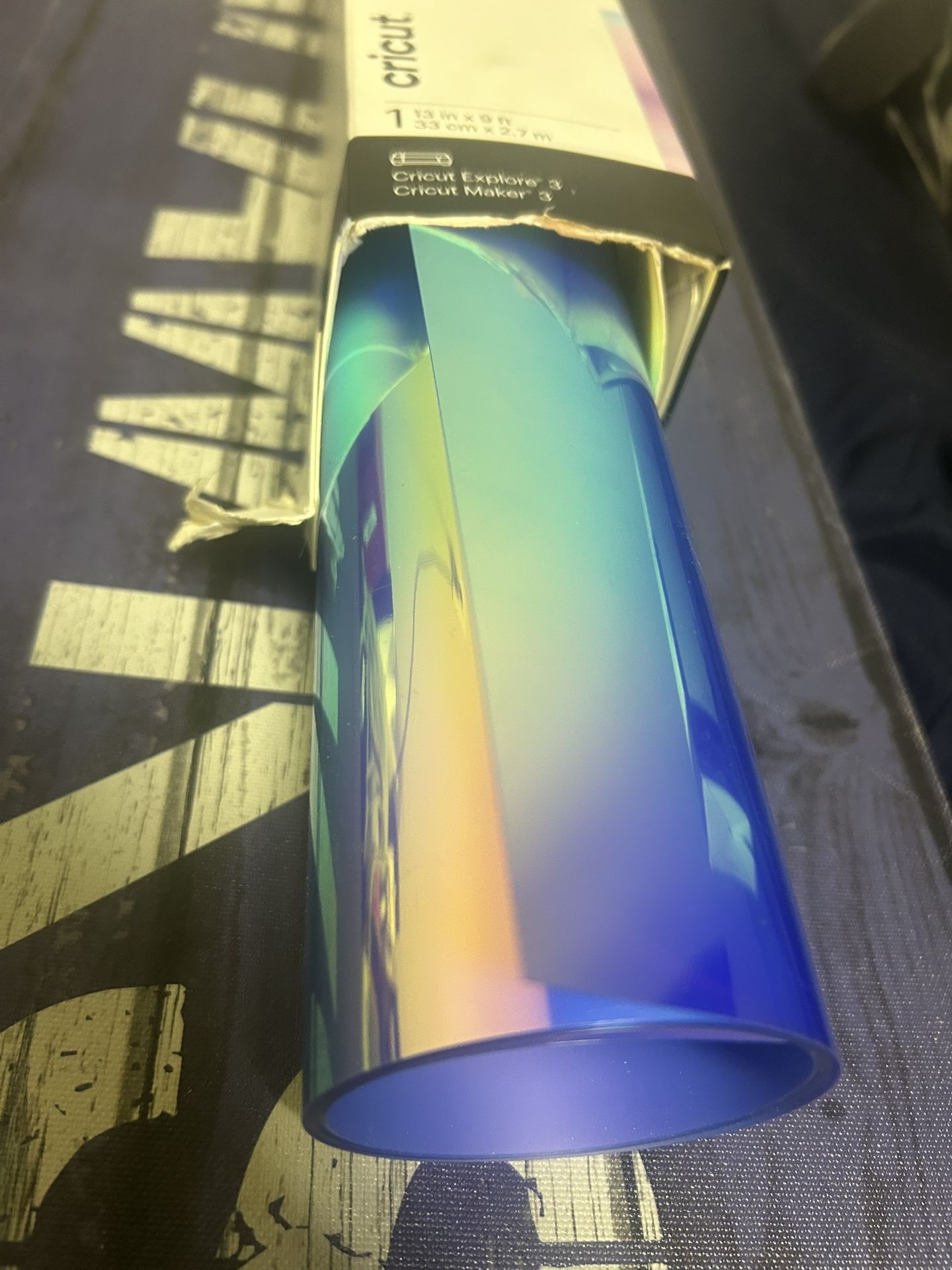 Cricut Iron-On Holographic Vinyl 9’x13”