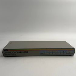 Allied Telesyn CentreCOM MR820TR 8-Port Ethernet Hub 10Base-T Untested AS-IS