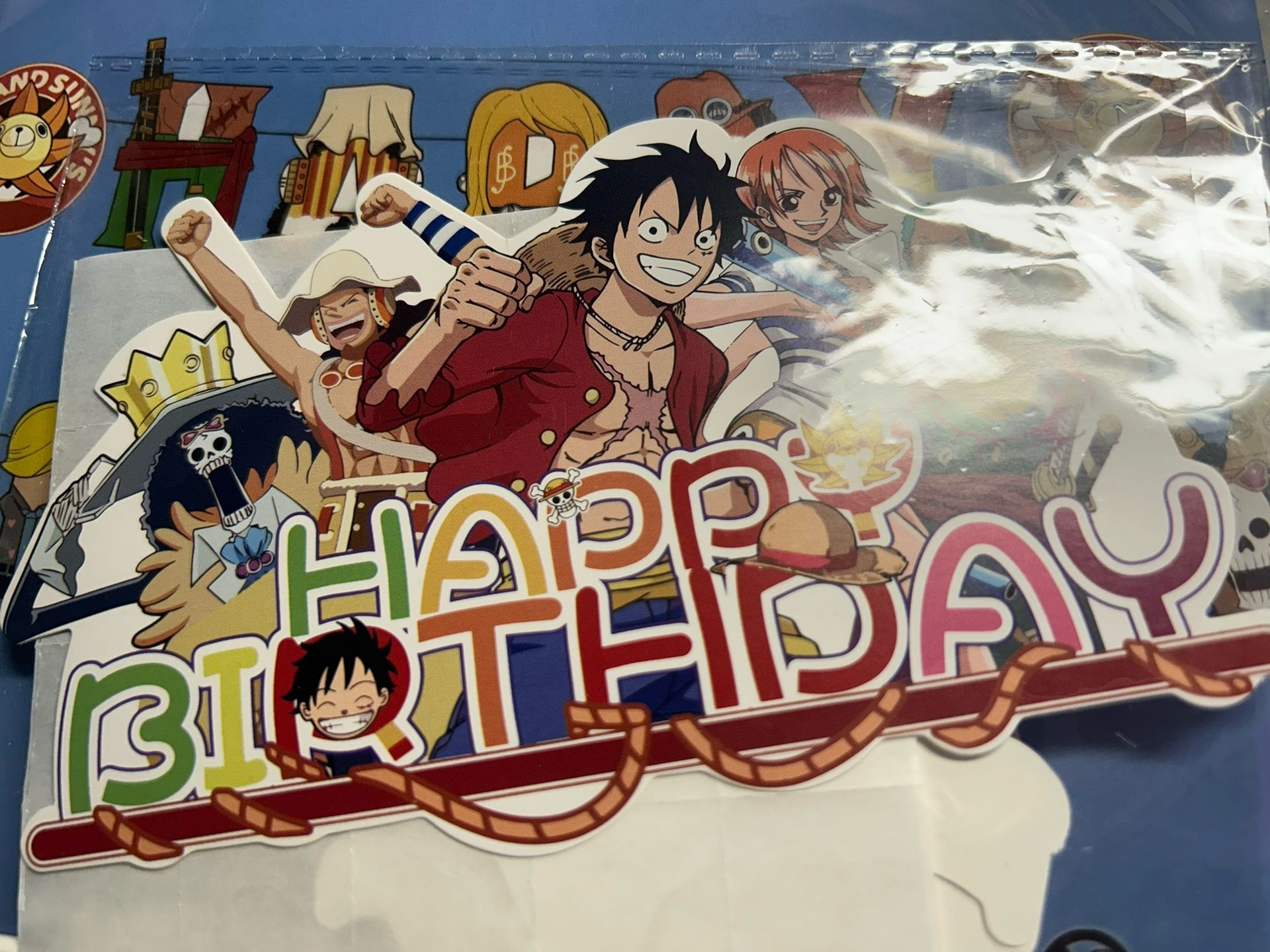One Piece Party Supplies 