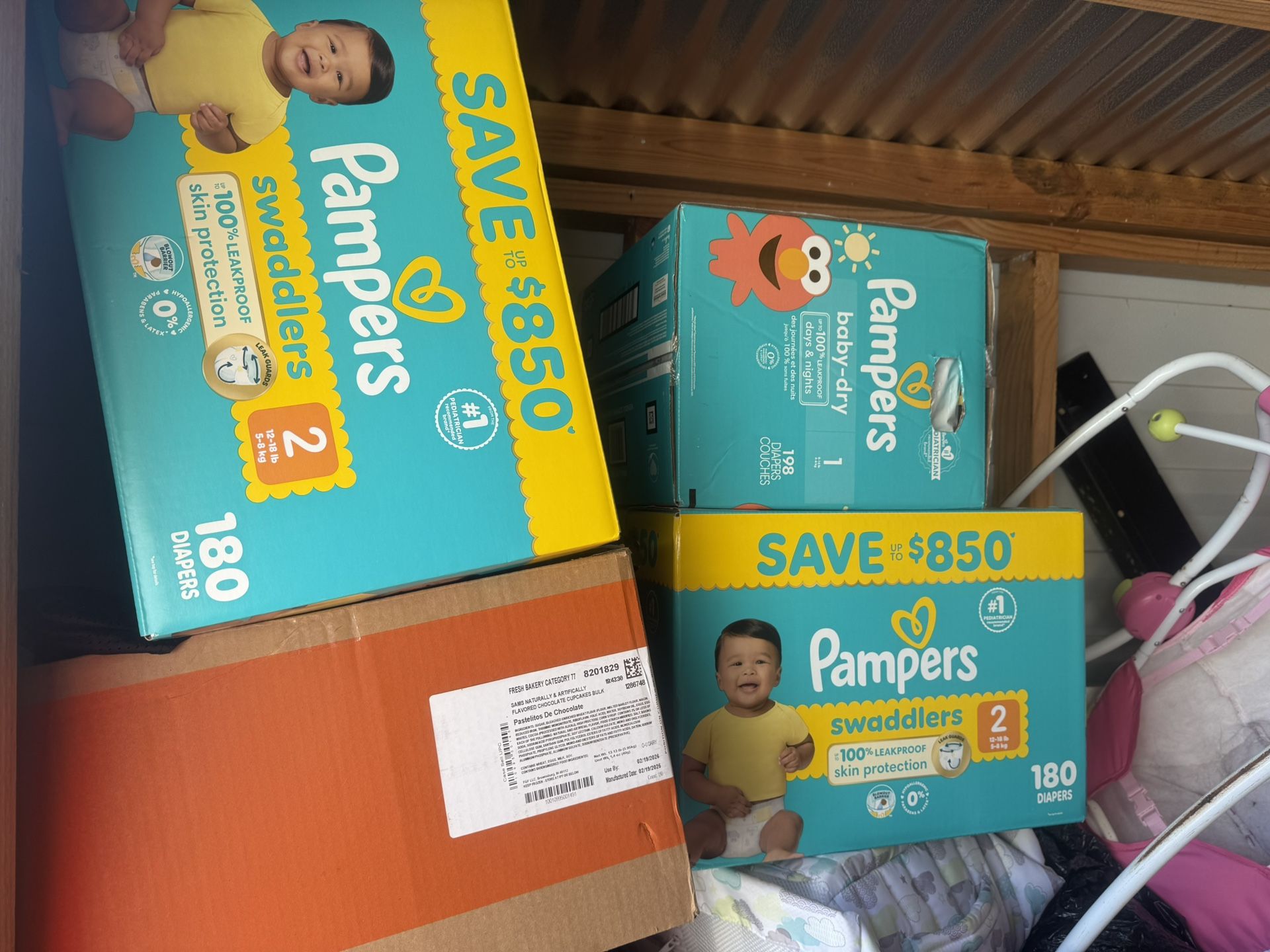 Pamper Diapers Size 1 And 2