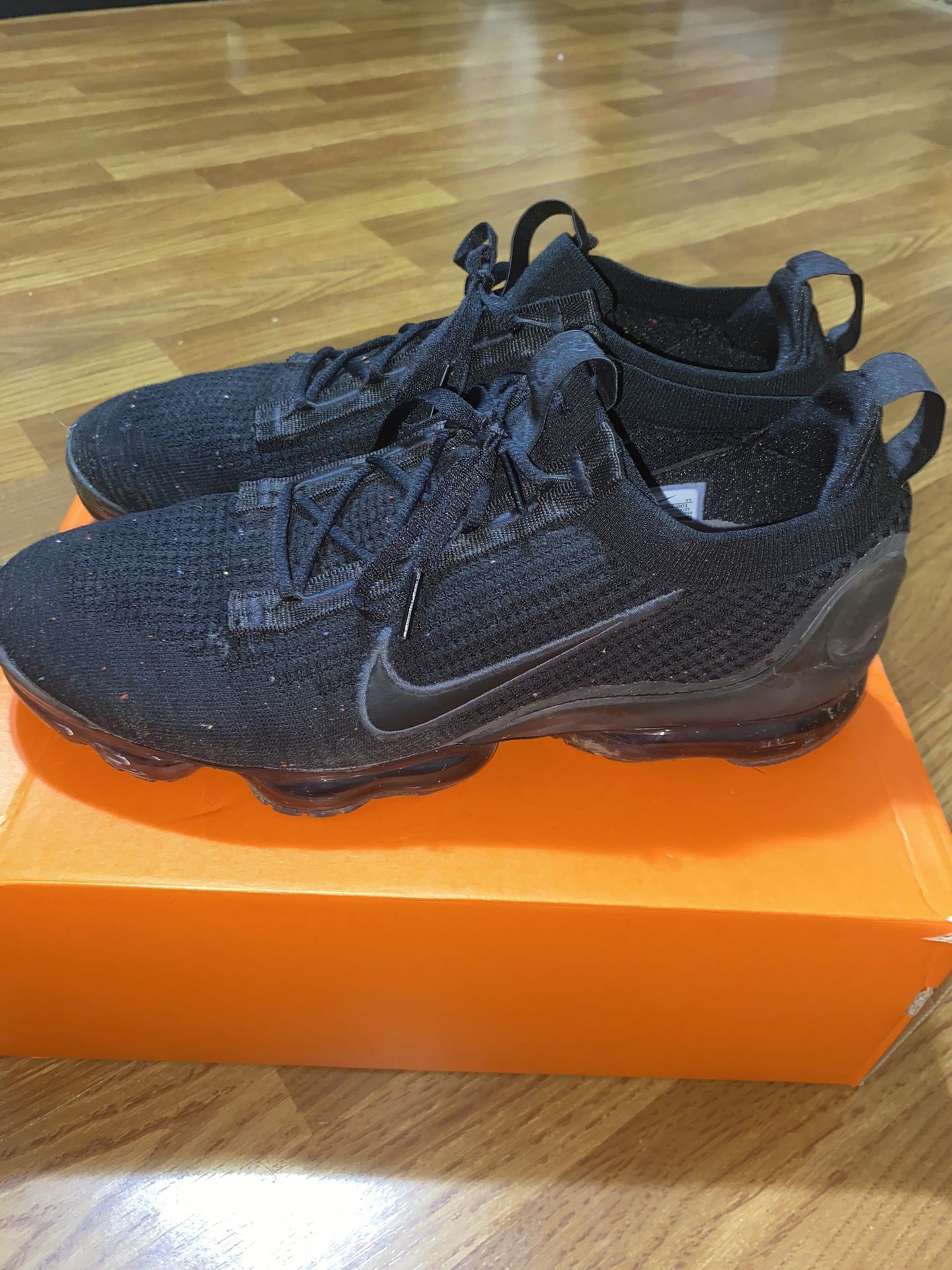 Air Vapormax 2021 Flyknit “Triple Black” Size 12