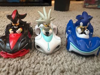 Sonic, Silver And Shadow 1:64 Scale Cars