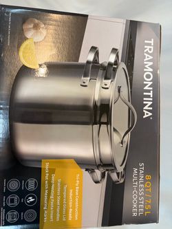 Tramontina 8 Qt Stainless Steel Multi-Cooker