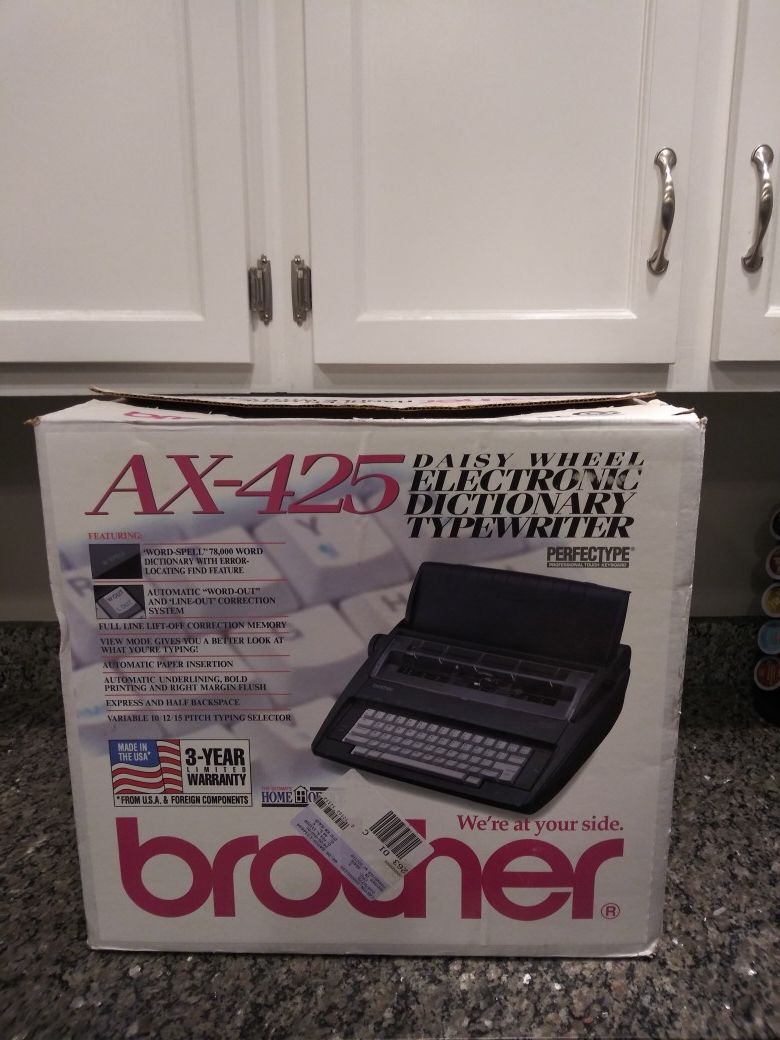 Brother AX-425 Electric Typewriter