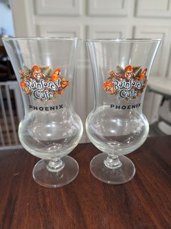 Rainforest Cafe Phoenix Glasses