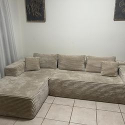 Sectional Couch Sofa Boneless 