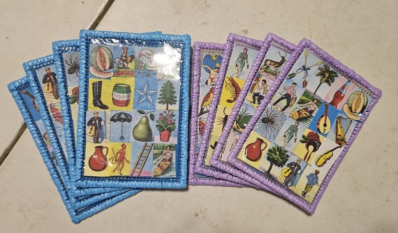 Tarjetas de Loteria Cosidas