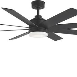 Home Decorators

Collection Celene 62 in. LED Indoor/Outdoor Matte Black Ceiling Fan with Light and Remote Control with Color Changing Technology YG90