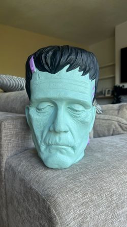 Halloween Decor Frankenstein Head